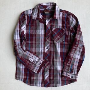 Boy’s  Tony Hawk Plaid Long Sleeve Shirt Boys 7X